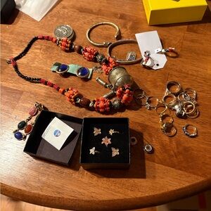 Vintage costume jewelry lot